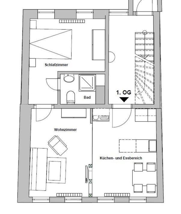 Apartment Pension Sternchen Erfurt Exterior foto