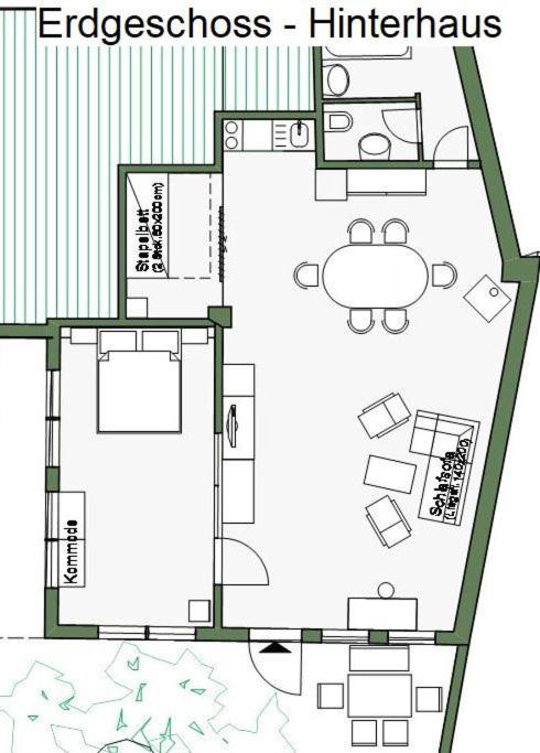Apartment Pension Sternchen Erfurt Exterior foto