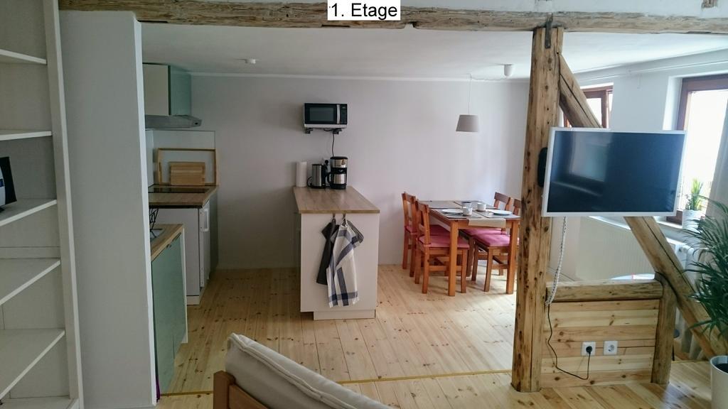 Apartment Pension Sternchen Erfurt Exterior foto